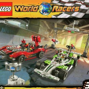 LEGO 8898 WORLD RACERS Wreckage Road COMPLETE with manuals